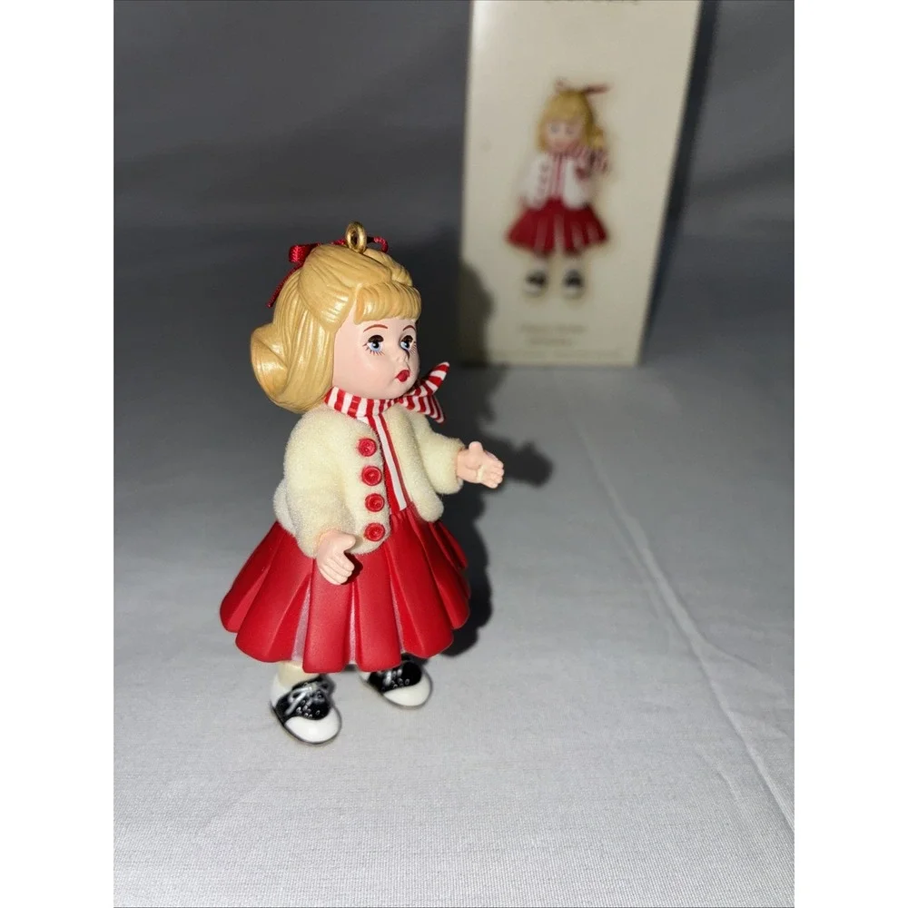Hallmark Keepsake Madame Alexander Ornaments Christmas Tea Cherry Parfait 2pc